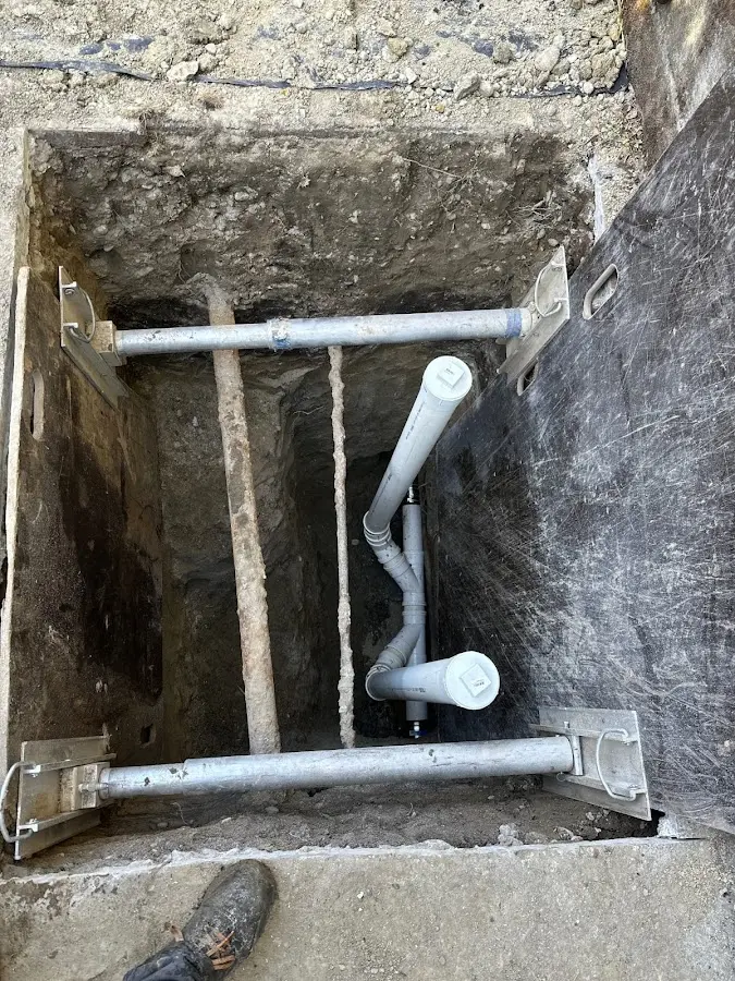 Experienced plumber completing Gas Line Repair work in Lumberton